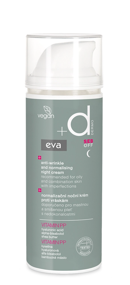 EVA DERMO SEB OFF Przeciwzmarszczkowo-normalizujący krem na noc